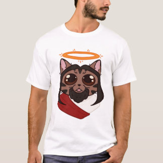 T-shirt Chatte Christ