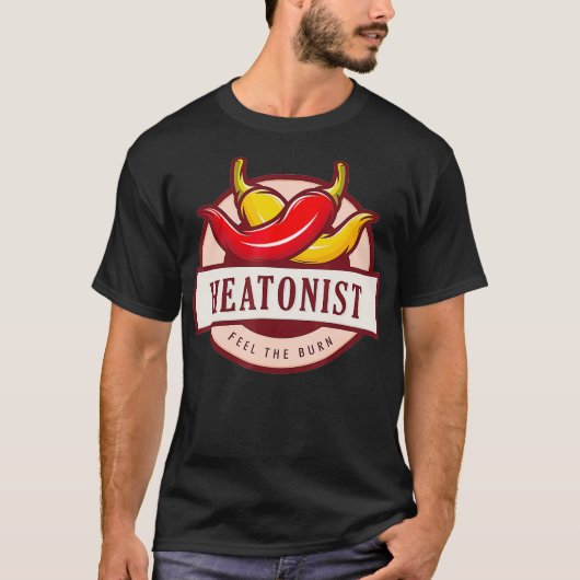 T-shirt Chauatoniste Funky Sauce Lover épicé Chili (Devant)