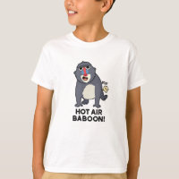 Chaud Baboon d'air drôle Farny Monkey Pun