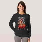 T-shirt Chaud Cross Buns Appareils Conception 1 (Devant entier)