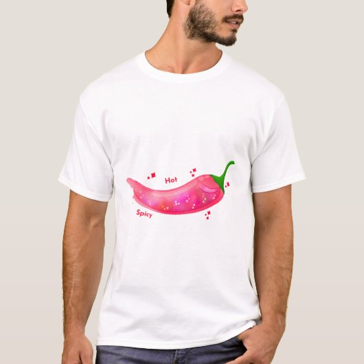 T-shirt chaud et épicé (Devant)