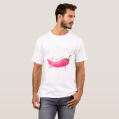 T-shirt chaud et épicé (Devant entier)