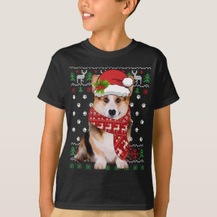 T-shirt Chaud moche Noël Corgi Chien Chien Chien Chien Chi