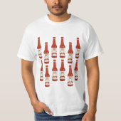T-shirt Chaud Sauce Spicy Fun Picante Motif PERSONNALISER  (Devant)