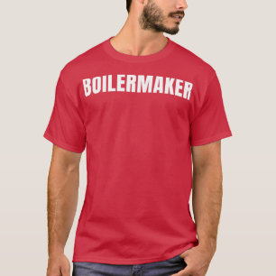 T-shirt Chaudière Funny Titre du travail Profession Annive