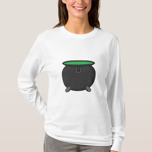 T-shirt Chaudron de sorcière (Devant)