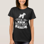 T-shirt Chauffage doux Roue Chien Chien Chien Chien Chien  (Devant)