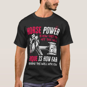 T-shirt Chauffage Drôle Et Torque Power Mécanique