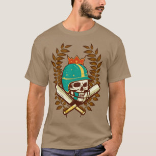 T-shirt Chauffe-casque du joueur de cricket (2)