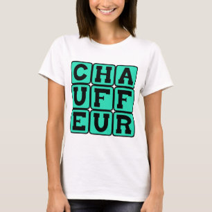 T-shirt Chauffeur, Conducteur de Limousine