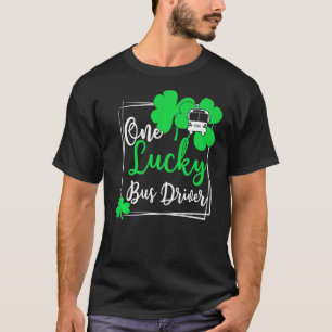 T-shirt Chauffeur d'autobus chanceux Conducteur d'autobus