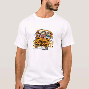 T-shirt "Chauffeur d'autobus scolaire "