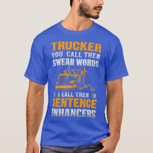 T-shirt Chauffeur de camion 2022 couleurs Vintages rétro 1