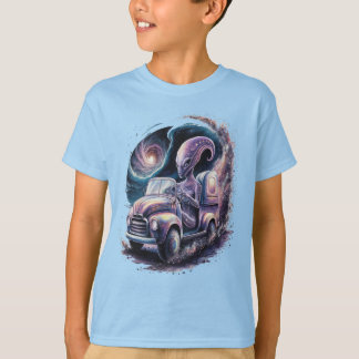 T-shirt Chauffeur de camion Alien