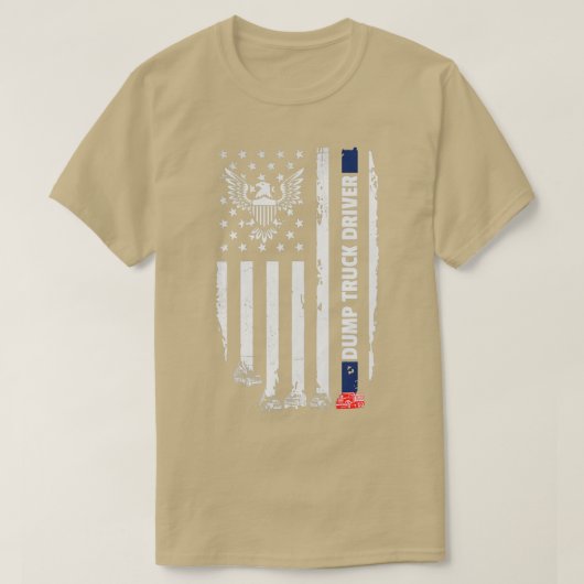 T-shirt Chauffeur de camion de vidange Sarcastique 2 (Design devant)