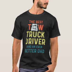 T-shirt Chauffeur de camion Mieux Papa Camionneur 1
