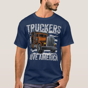T-shirt Chauffeur de camion Vintage