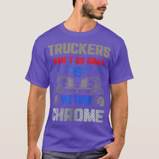 T-shirt Chauffeur de camion vintage Mécanique Camionneur T