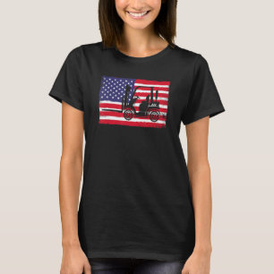 T-shirt Chauffeur De Chariot Élévateur Cool Pour Hommes Fe