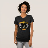 T-shirt Chauffeur de taxi initial de M (Devant entier)