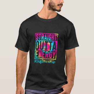 T-shirt Chauffeur Super de bus Strright Outta Energy Tie D