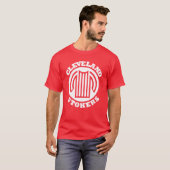 T-shirt Chauffeurs de Cleveland (rouges) (Devant entier)