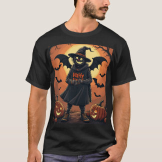 T-shirt chaume d'Halloween