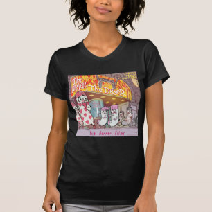 T-shirt Chaussettes Films d'horreur Le Sèche-linge Drôle