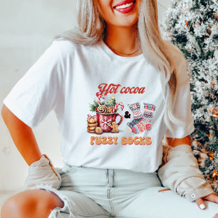 T-shirt Chaussettes FROIDES au cacao chaud