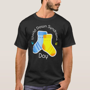 T-shirt Chaussettes mignonnes Graphisme Monde Dessin Sensi