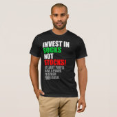 T-shirt Chaussettes, pas stocks… (Devant entier)