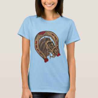 T-shirt chaussure à cheval