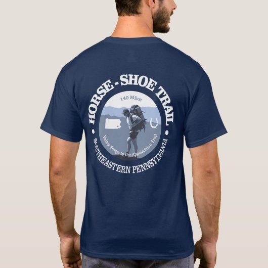 T-shirt Chaussure à cheval (BG) (Dos)