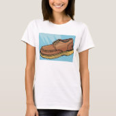 T-shirt Chaussure Brown (Devant)