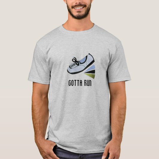 T-shirt Chaussure de course - Faut que je coure (Devant)