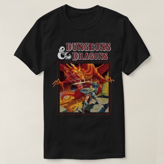 T-shirt Chaussure De Dragons Et De Donjons (Design devant)