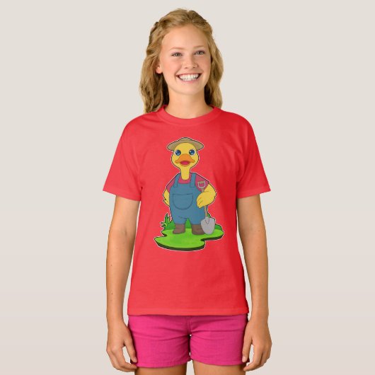 T-shirt Chaussure de l'éleveur de canards (Devant entier)