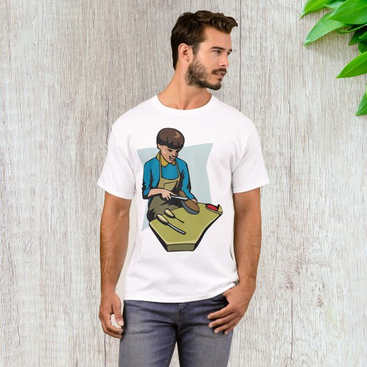 T-shirt Chaussure de réparation Cobbler Vintage Shoemaker