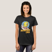 T-shirt Chaussure de snowboard (Devant entier)