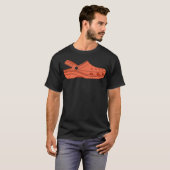 T-shirt Chaussure en croix Tangerine Orange Clog Classic T (Devant entier)