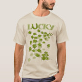 T-shirt Chaussure Lucky Shamrocks - (Devant)