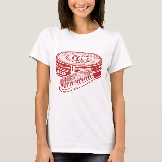 T-shirt Chaussure rouge (Devant)