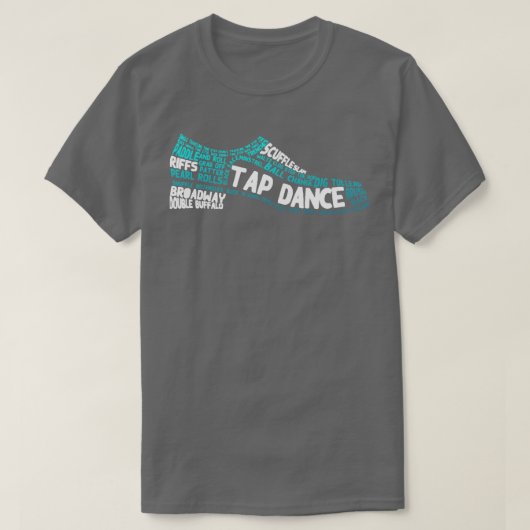 T-shirt Chaussure Tap Dance (Design devant)