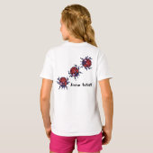 T-shirt Chaussure-têtes de pixels (Dos entier)