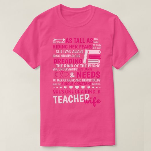 T-shirt Chaussure Un De Genre Un Professeur Femme Fière Pr (Design devant)