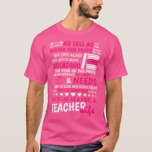 T-shirt Chaussure Un De Genre Un Professeur Femme Fière Pr