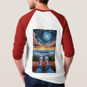 T-shirt chaussures (Dos)