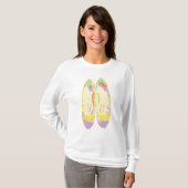 T-shirt chaussures à points (Devant entier)