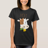 T-shirt Chaussures Animaux De La Ferme De Vaches (Devant)