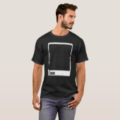 T-shirt Chaussures Couleur Citron Costume Famille Groupe H (Devant entier)